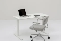 Skrivbord Smart - Vit/Vit Höj/Sänkbart, 140cm - KARE Design