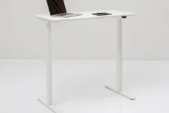 Skrivbord Smart - Vit/Vit Höj/Sänkbart, 140cm - KARE Design