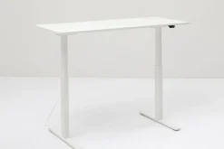 Skrivbord Smart - Vit/Vit Höj/Sänkbart, 140cm - KARE Design