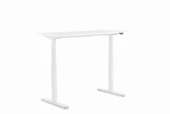 Skrivbord Smart - Vit/Vit Höj/Sänkbart, 140cm - KARE Design