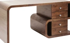 Skrivbord Snake - Valnöt, 150cm - KARE Design