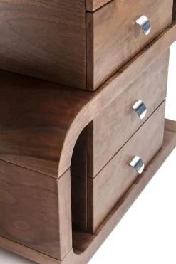 Skrivbord Snake - Valnöt, 150cm - KARE Design