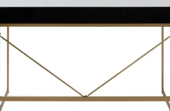 Skrivbord Soran - Spegelglas/Guld, 120x50cm - KARE Design