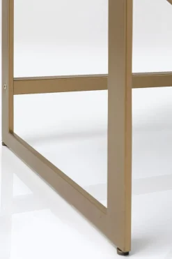 Skrivbord Soran - Spegelglas/Guld, 120x50cm - KARE Design