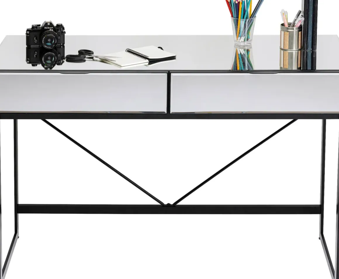 Skrivbord Soran - Svart, 120x50cm - KARE Design