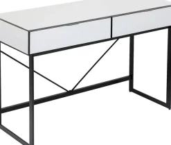 Skrivbord Soran - Svart, 120x50cm - KARE Design