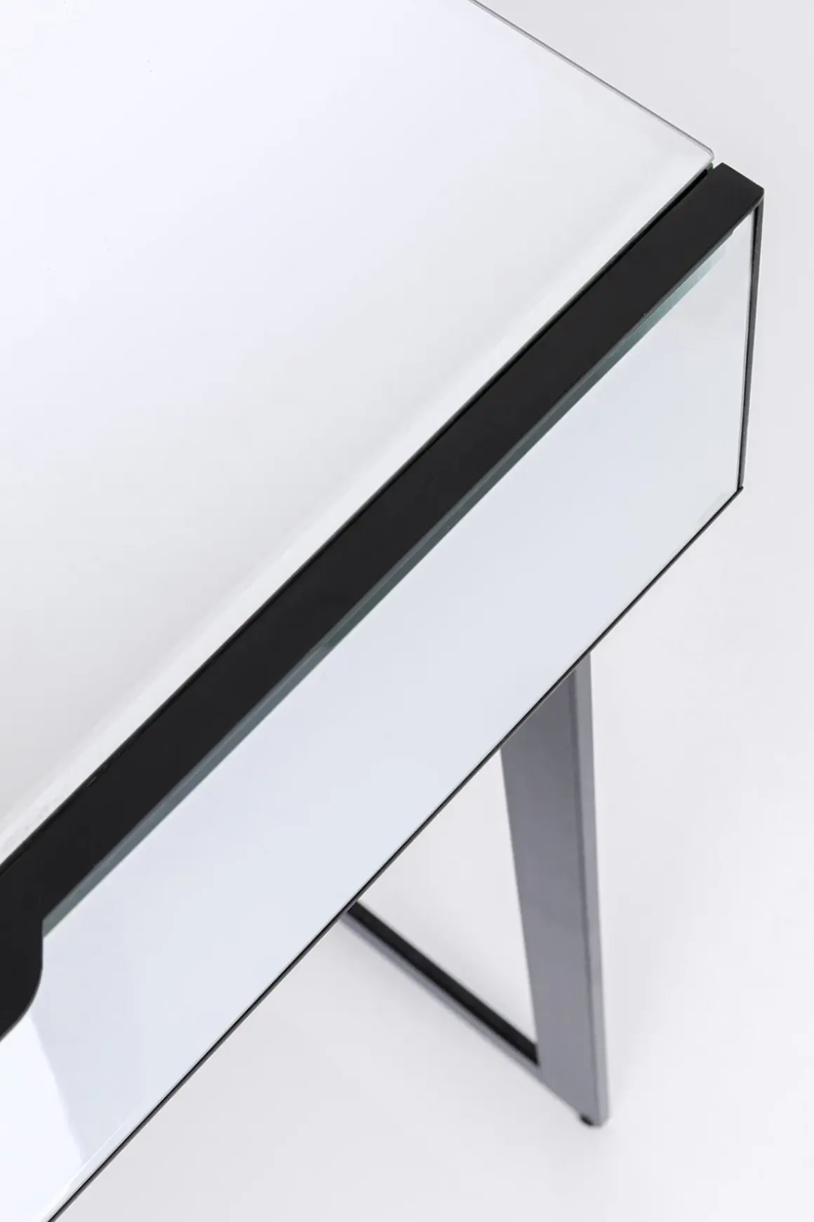 Skrivbord Soran - Svart, 120x50cm - KARE Design