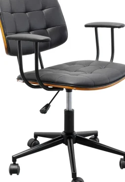 Skrivbordsstol Nelly - Svart - KARE Design