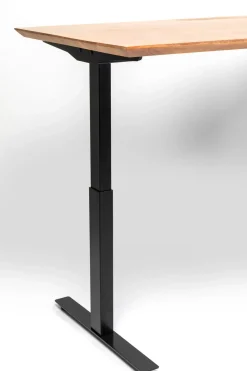 Skrivbord Symphony - Rustikt Trä/Svart, 200cm Höj/Sänkbart: 70-120cm - KARE Design