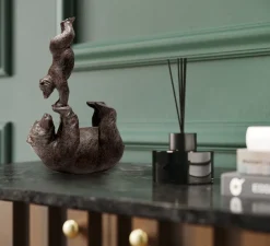 Skulptur Artistic Bears Handstand - Dekor Björn - KARE Design