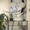Skulptur Athlete - Dekor Silver, XL 100cm - KARE Design