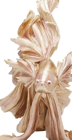 Skulptur Betta Fish - Dekorfigur Guld Fisk, 64cm - KARE Design