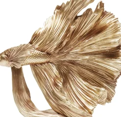 Skulptur Betta Fish - Dekorfigur Guld Fisk, 34cm - KARE Design