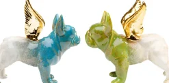 Skulptur Bulldog Angel - Blå - KARE Design