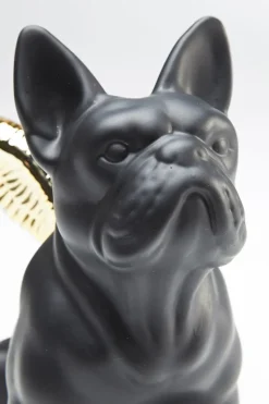 Skulptur Bulldog Angel Dog - Dekorfigur Sittande Hund - KARE Design