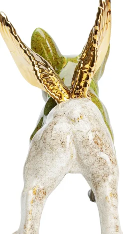 Skulptur Bulldog Angel - Grön - KARE Design