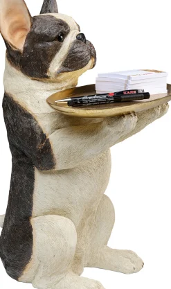 Skulptur Butler Bully - Hund med Bricka - KARE Design