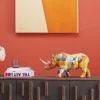 Skulptur Coloured Rhino - KARE Design
