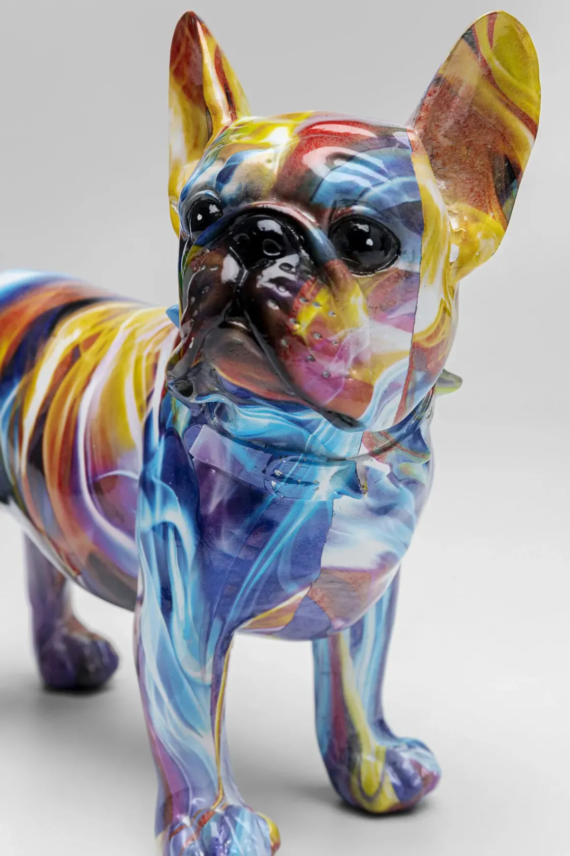 Skulptur Colourful Frenchie Dog - KARE Design