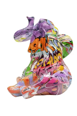 Skulptur Elefant Zirkus - Dekorfigur Graffit - KARE Design