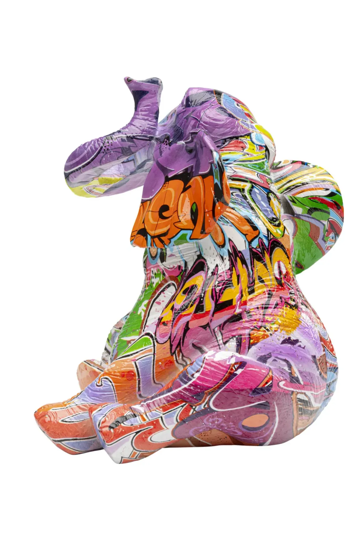 Skulptur Elefant Zirkus - Dekorfigur Graffit - KARE Design