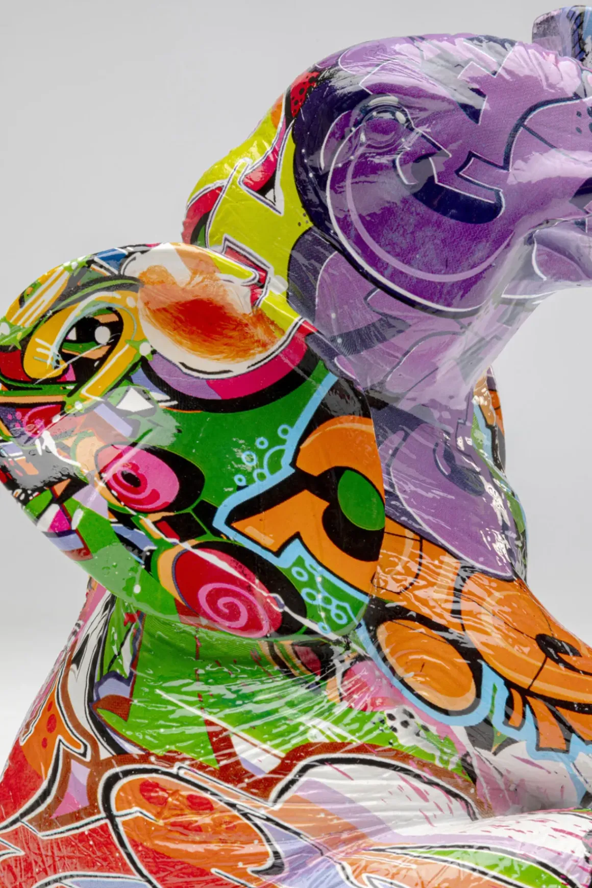 Skulptur Elefant Zirkus - Dekorfigur Graffit - KARE Design