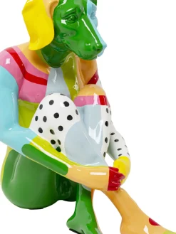 Skulptur Gangster Dog - Colore, 80cm - KARE Design