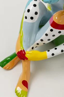 Skulptur Gangster Dog - Colore, 80cm - KARE Design