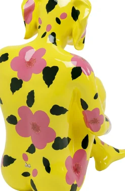 Skulptur Gangster Dog - Gul, 80cm - KARE Design