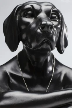 Skulptur Gangster Dog Svart - KARE Design