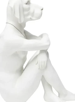 Skulptur Gangster Dog Vit - KARE Design