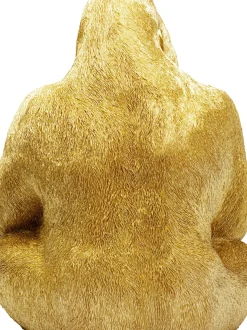 Skulptur Gorilla - Guld, XL 76cm - KARE Design