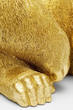 Skulptur Gorilla - Guld, XL 76cm - KARE Design