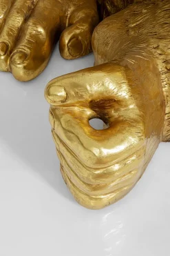 Skulptur Gorilla - Guld, XXXL 249cm - KARE Design