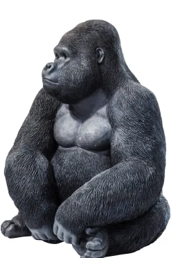 Skulptur Gorilla - Svart, XL 76cm - KARE Design