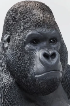 Skulptur Gorilla - Svart, XL 76cm - KARE Design