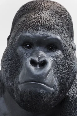 Skulptur Gorilla - Svart, XL 76cm - KARE Design