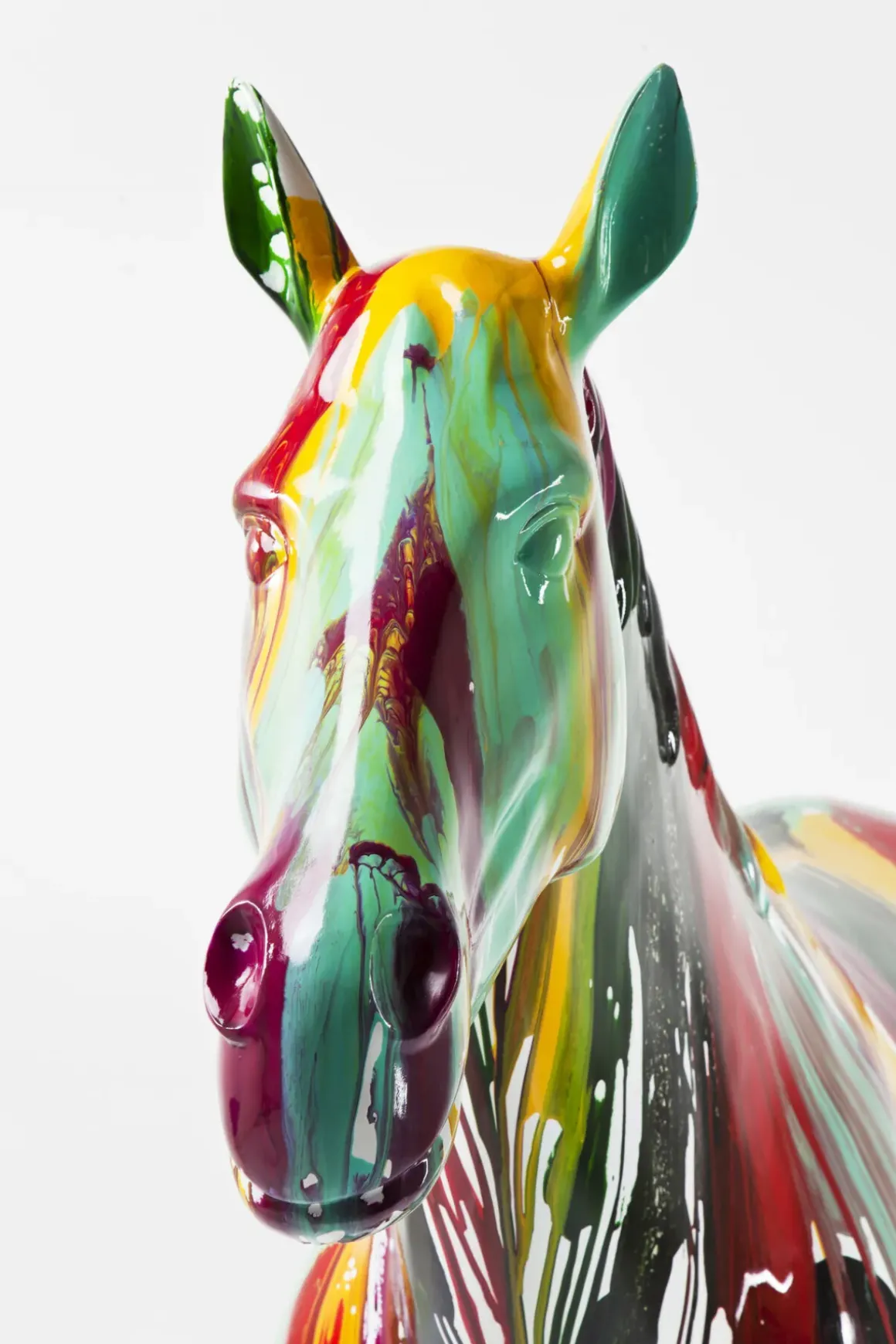 Skulptur Horse Colore, 164cm - KARE Design