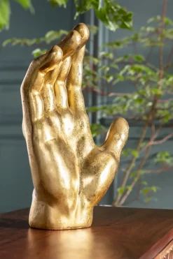 Skulptur Mano - Hand i Guldfinish - KARE Design