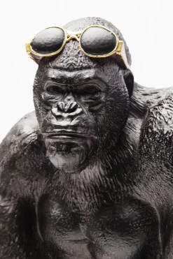 Skulptur Monkey Beach - Dekor Gorilla, 30cm - KARE Design