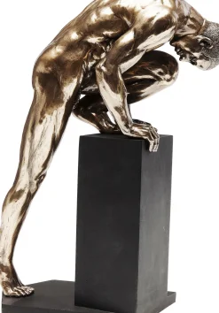 Skulptur Nude Man Stand - Brons, 35cm - KARE Design