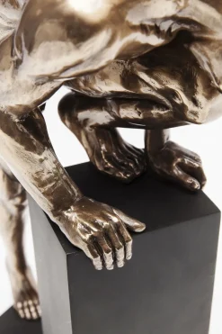 Skulptur Nude Man Stand - Brons, 35cm - KARE Design