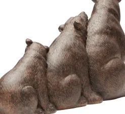 Skulptur Relaxed Bear Family - Dekor Björn - KARE Design