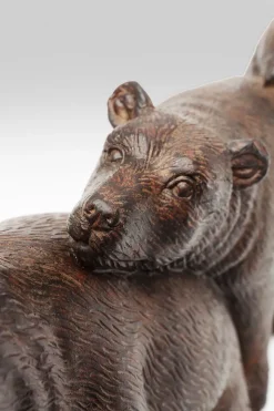Skulptur Relaxed Bear Family - Dekor Björn - KARE Design