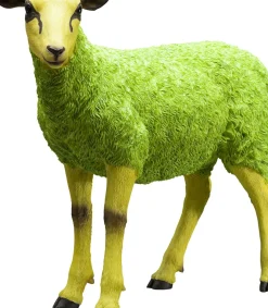 Skulptur Sheep Colore Grön, 60cm - KARE Design
