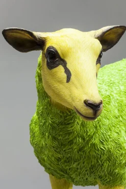 Skulptur Sheep Colore Grön, 60cm - KARE Design