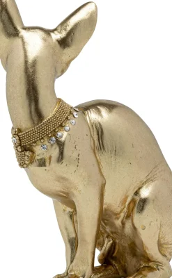 Skulptur Sitting Cat - Dekorfigur Guld Katt, 27cm - KARE Design