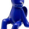 Skulptur Sitting Squirrel - Ekorre, Blå, Handgjord, Unik, 20cm - KARE Design