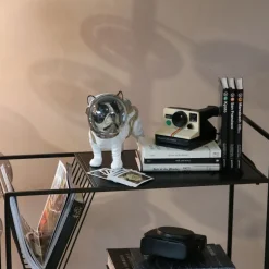 Skulptur Space Dog - Dekorfigur Hund, 21cm - KARE Design