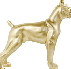 Skulptur Staty Toto - Dekor XL Guld Hund, 190cm - KARE Design